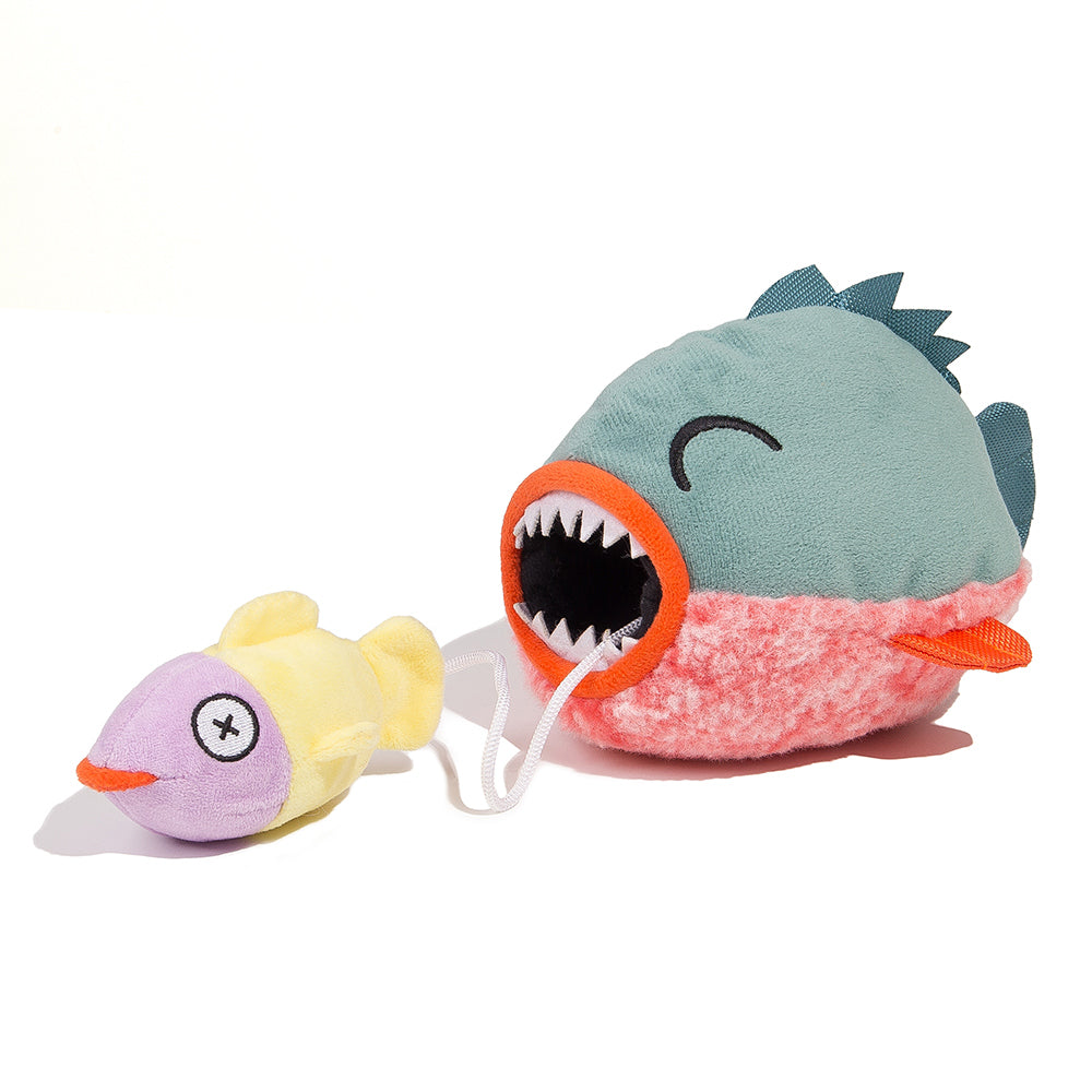 Brinquedo Piranha de Pelúcia Petz para Cães